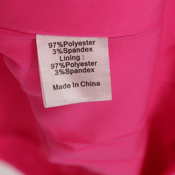 Tuckernuck Women's Hot Pink Feather Mod Ellie Mini Dress Size M Long Sleeve - Picture 9 of 10